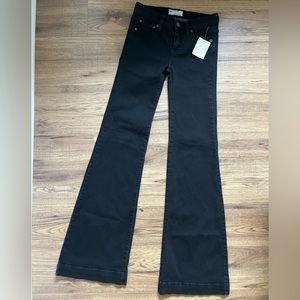 Brand New Free People Black Flare Jeans